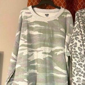 Two Aerie Oversized Sweatshirts- Size Large- Price below is for both sweatshirts